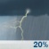 Sunday: A slight chance of showers before 11am, then a slight chance of showers and thunderstorms between 11am and 2pm, then showers and possibly a thunderstorm after 2pm.  High near 91. Chance of precipitation is 80%.